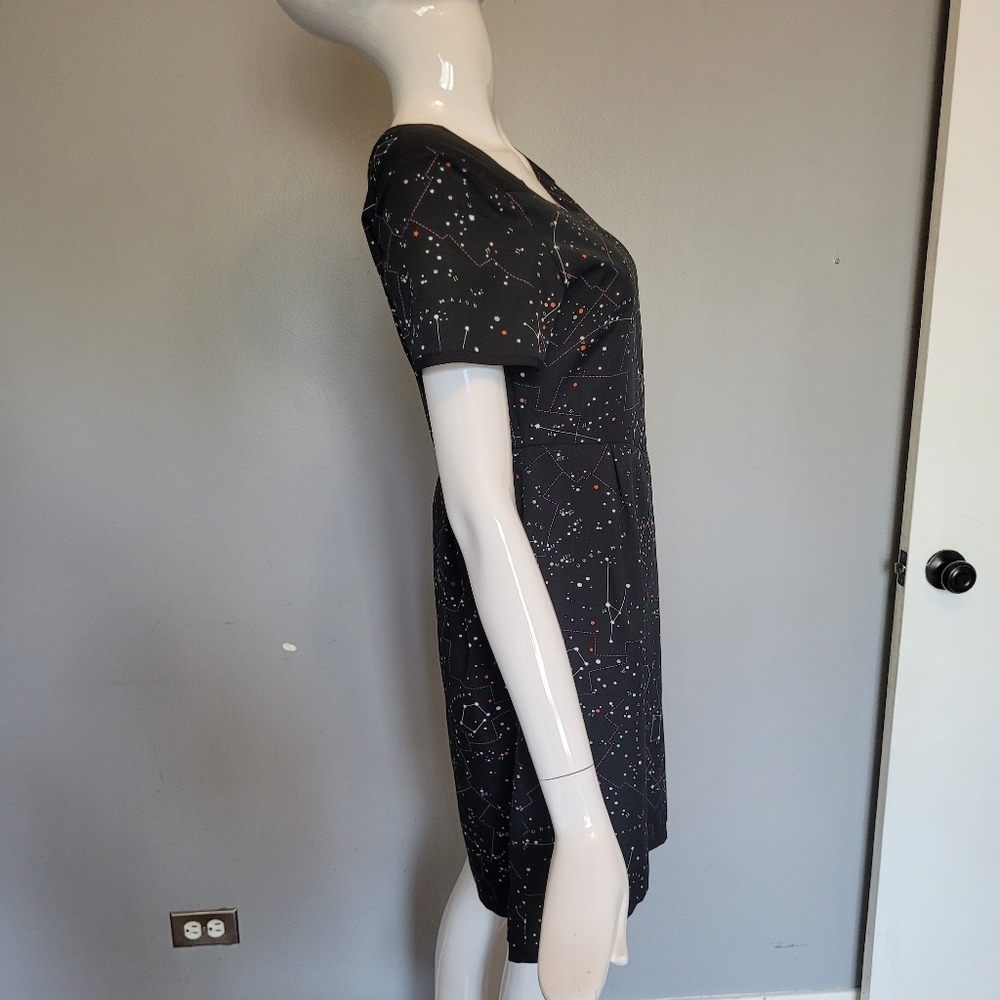 Modcloth Yumi Constellation Dress, VGUC, Approximate Size M - Picture 3 of 9